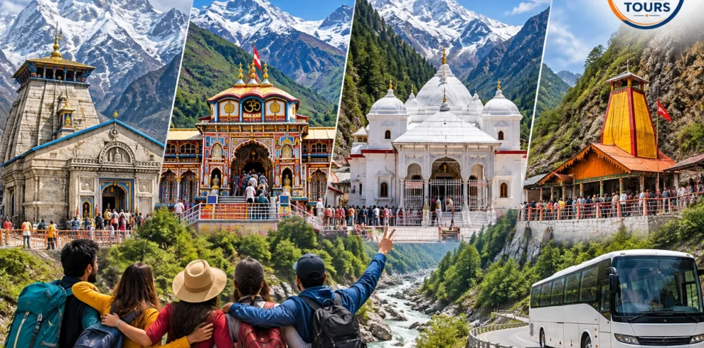 4 Dham Group Tour from Delhi