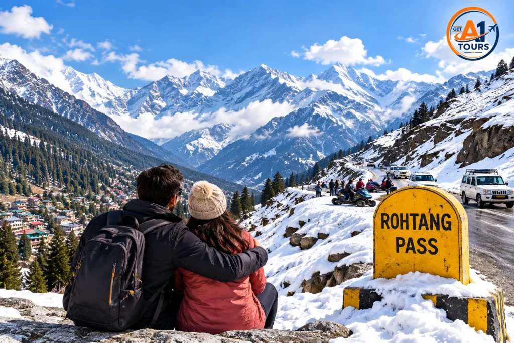 Manali Rohtang Pass Tour Package from Delhi