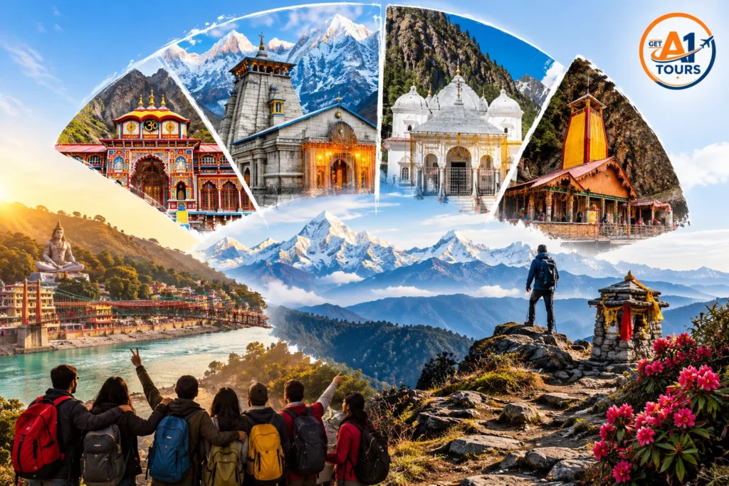 Chardham+Chopta Group Tour Package From Haridwar